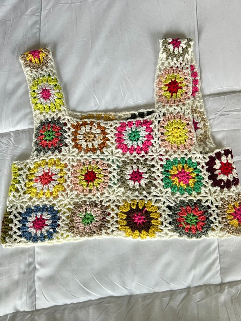 Crochet Cropped Tank